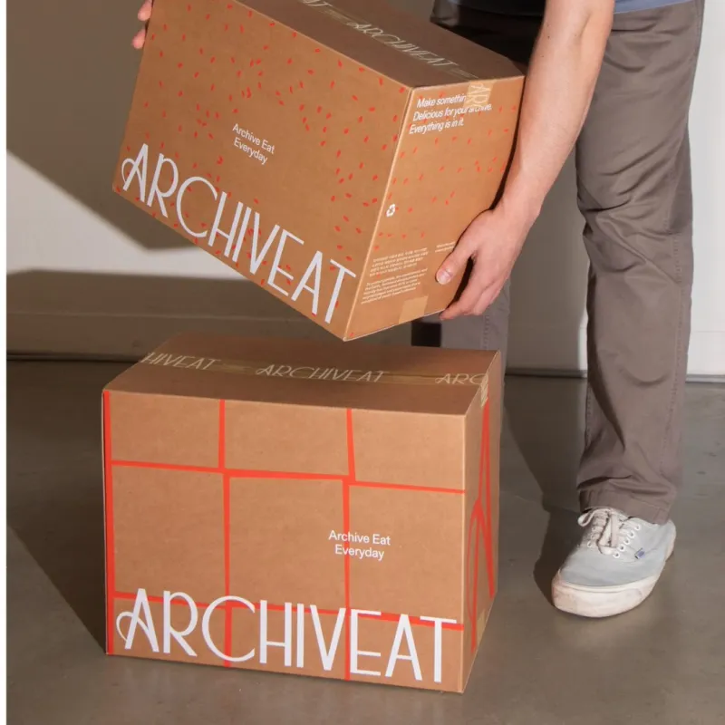 E ticaret kutusu örneği – marka logosu baskılı premium kargo kutusu